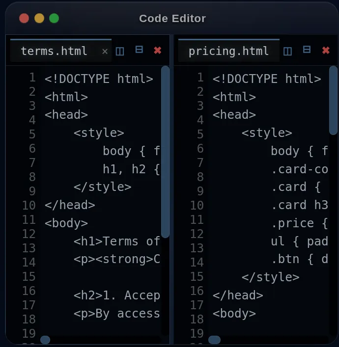 Code Editor