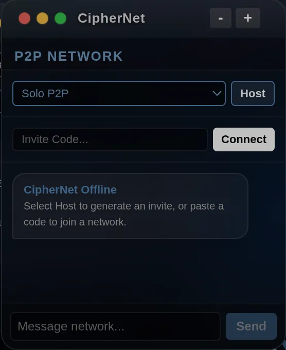 CipherNet P2P